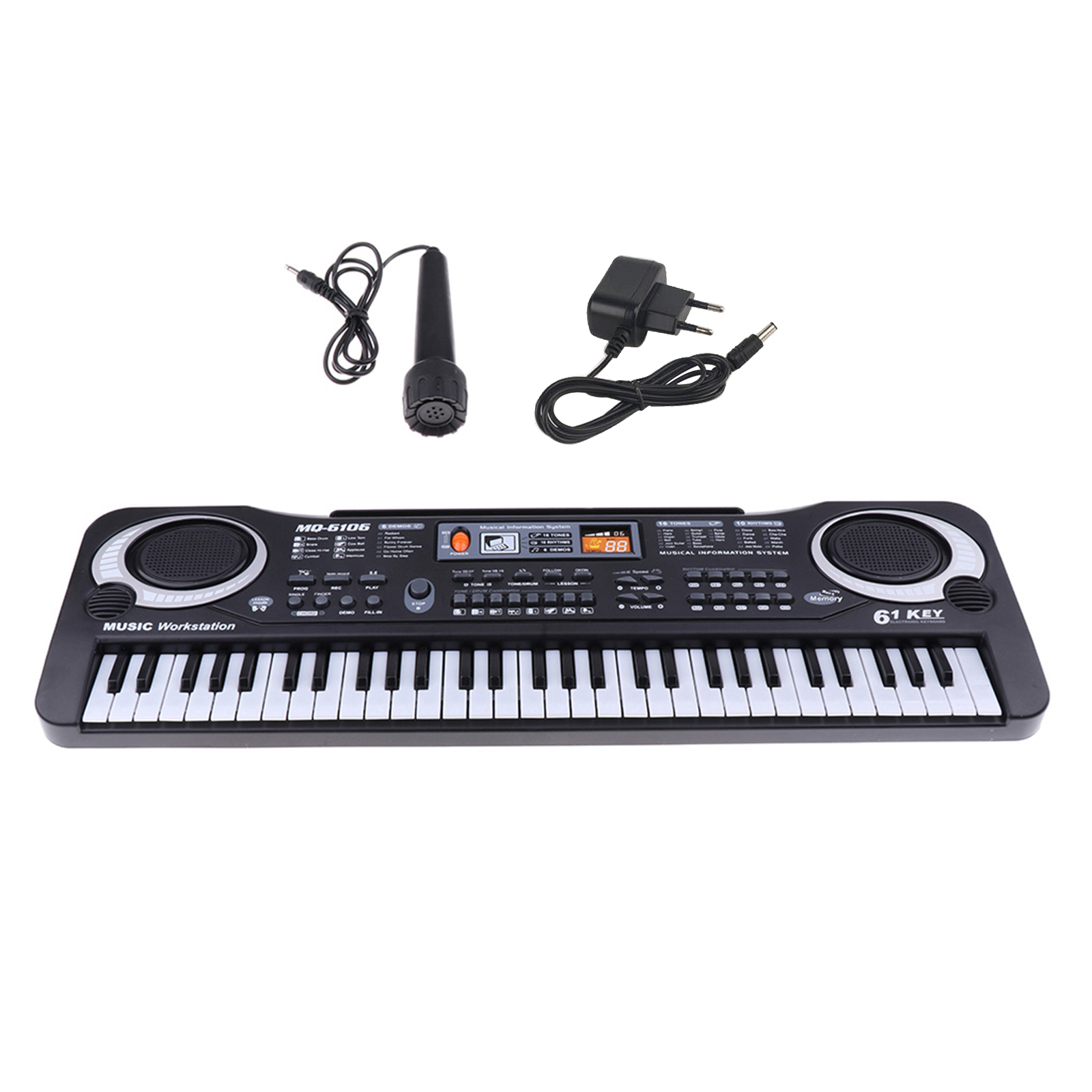 61 Keys Digital Music Electronic Keyboard Key Board Electric Piano Kids Gift