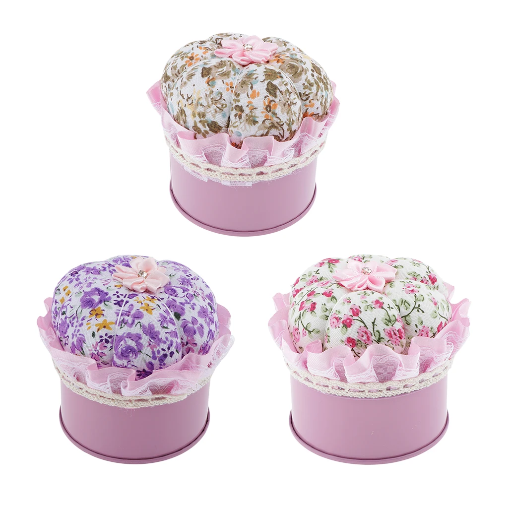 Pin cushion Pin cushion Needle storage with 7.3x8cm sewing box without