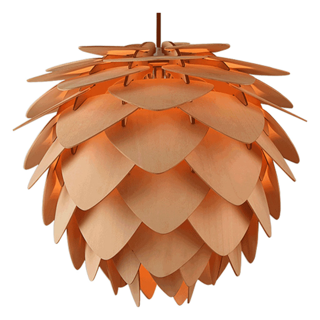 pine cone lamp