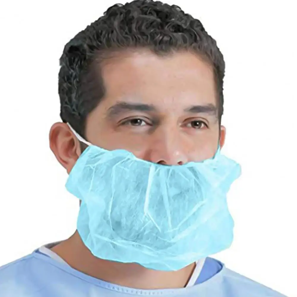 descartáveis respirável látex-livre protetor de barba redes para se manter sanitário