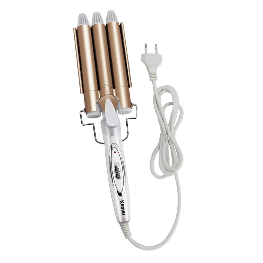 2 in 1 Curling Iron Wand, Hair Curler Barrels with Temperature Control