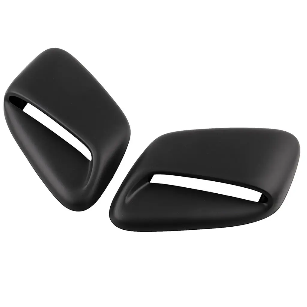 2PCS Car Air Flow Intake Turbo Bonnet Hood Vent Cover  Compatible with  