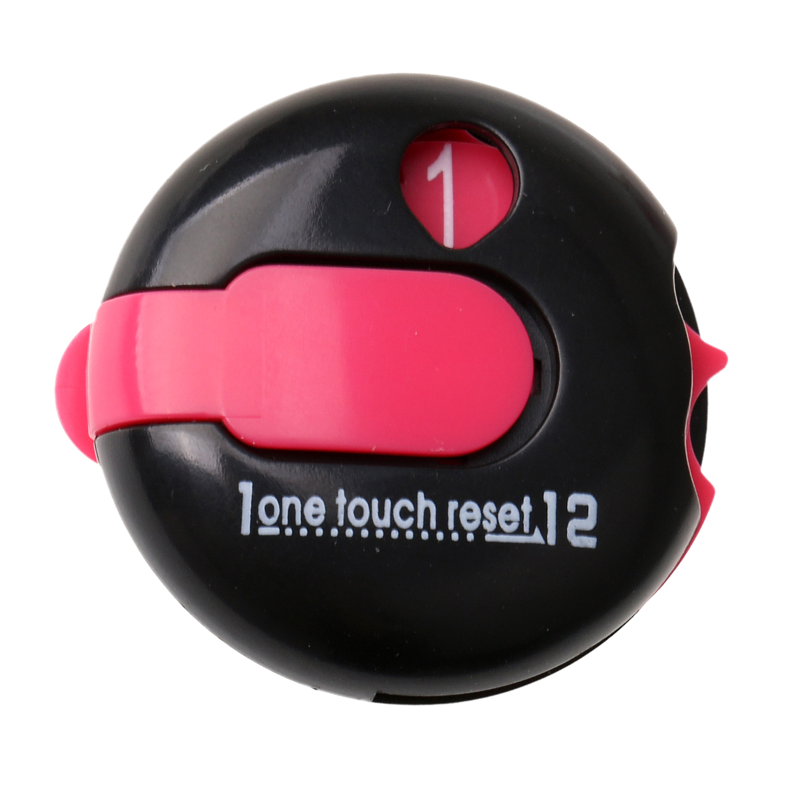 3Pcs Compact Mini Golf Stroke Counter Clip-on 3cm Score 12 Shots Scorekeeper