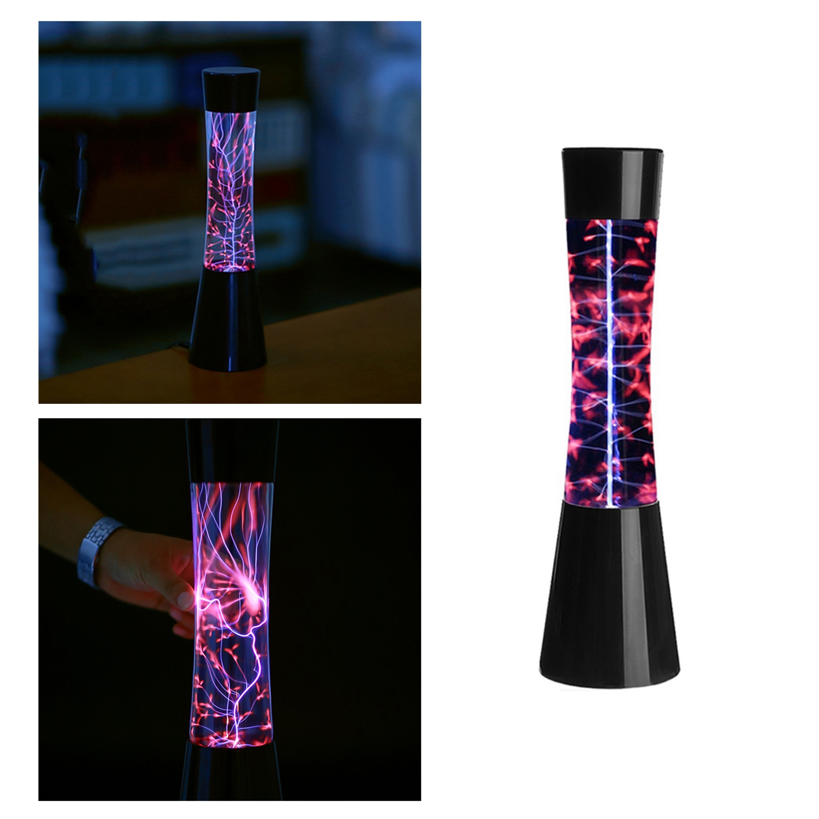 Plasma Ball Touch Sound Sensitive Plug in Nebula Electric Lamp for Living Room Gift Home Decor Desktop Decorations Bedroom