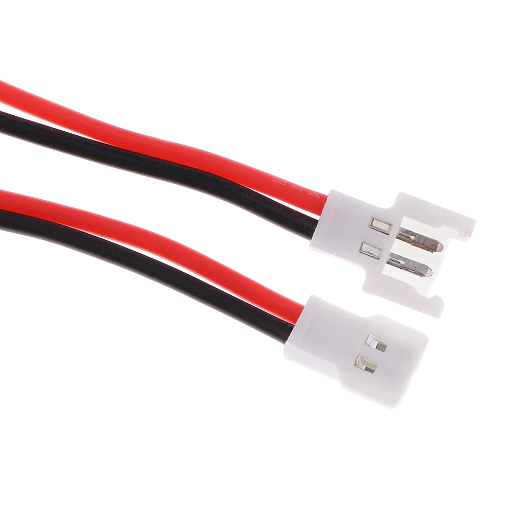 Pack of 10 51005 2-Pin Cable Wire Charging Adapter for RC Lipo Battery