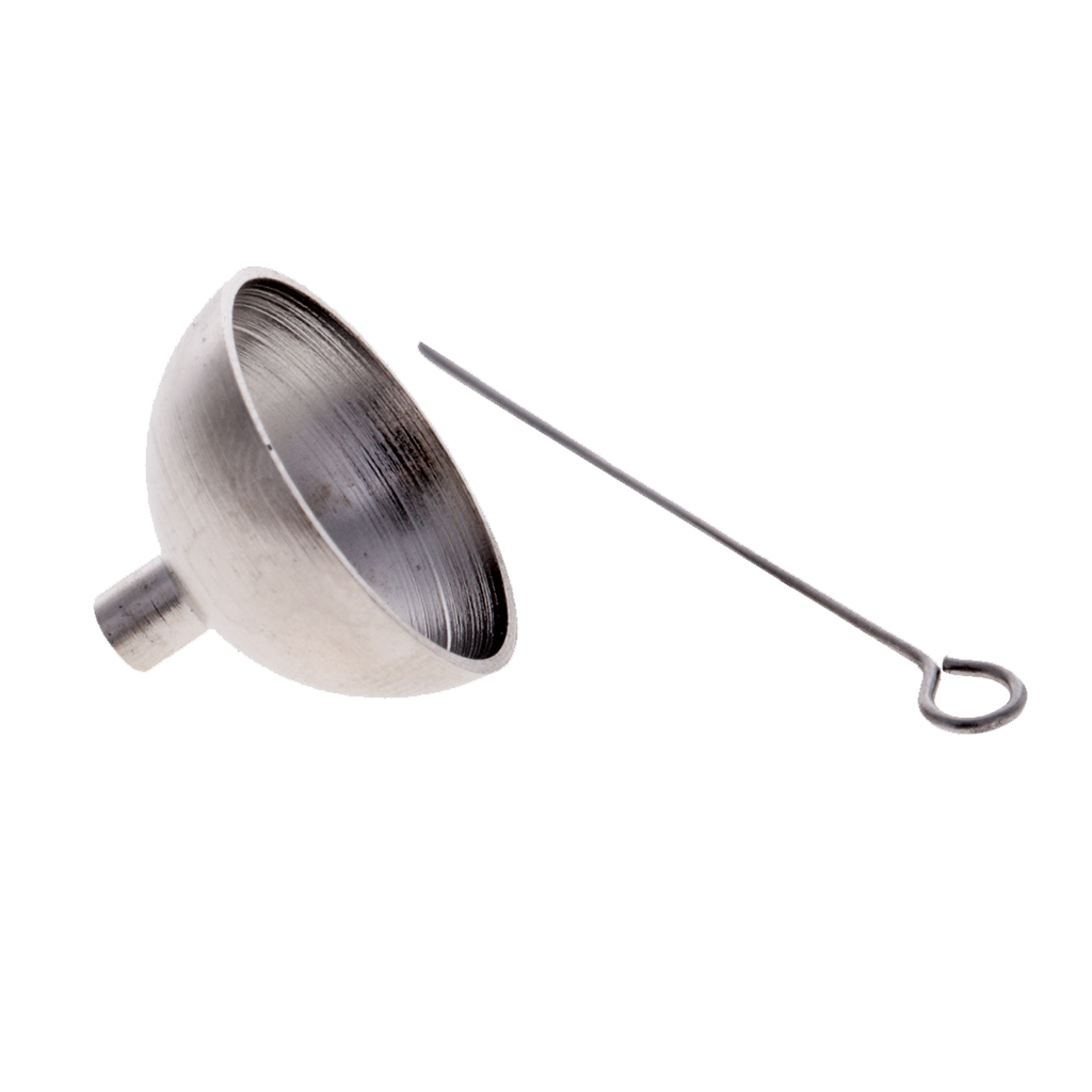 10 Pieces Stainless Steel & Plastic Mini Funnel Kit For Filling Urn Jewelry