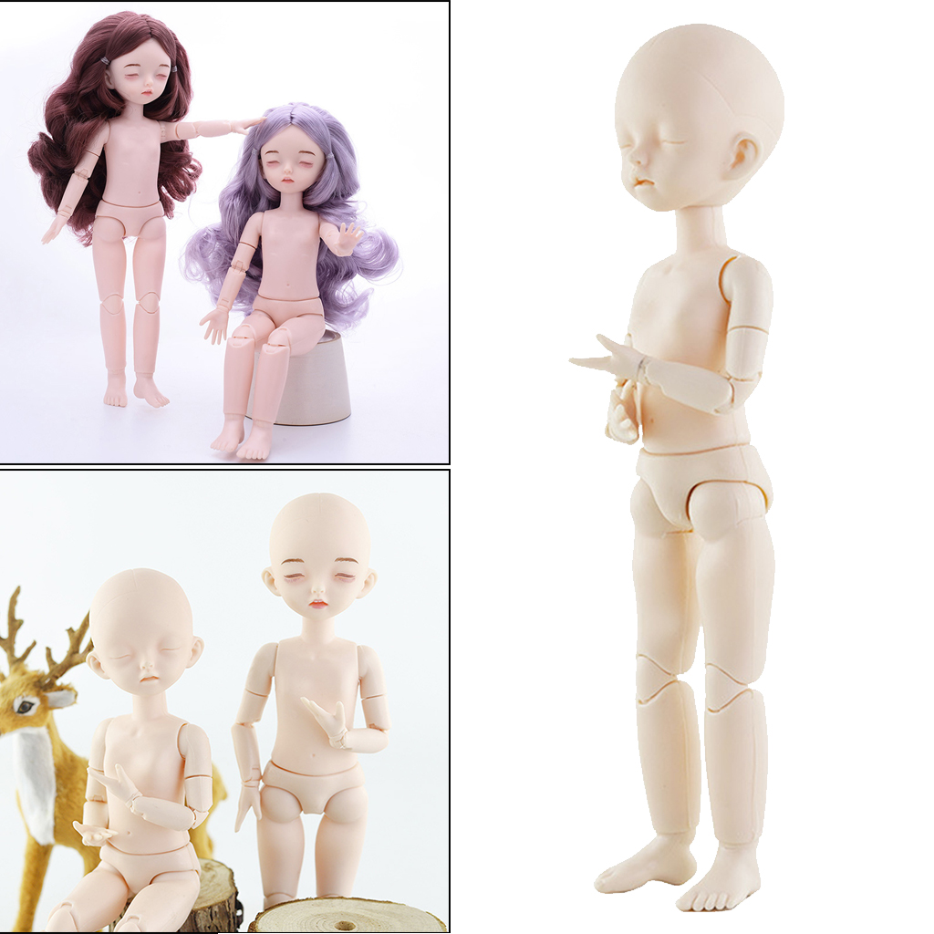 Approximately 28cm Doll Body Replacement Parts Doll Body 1/6 Scale DIY 22 Joint