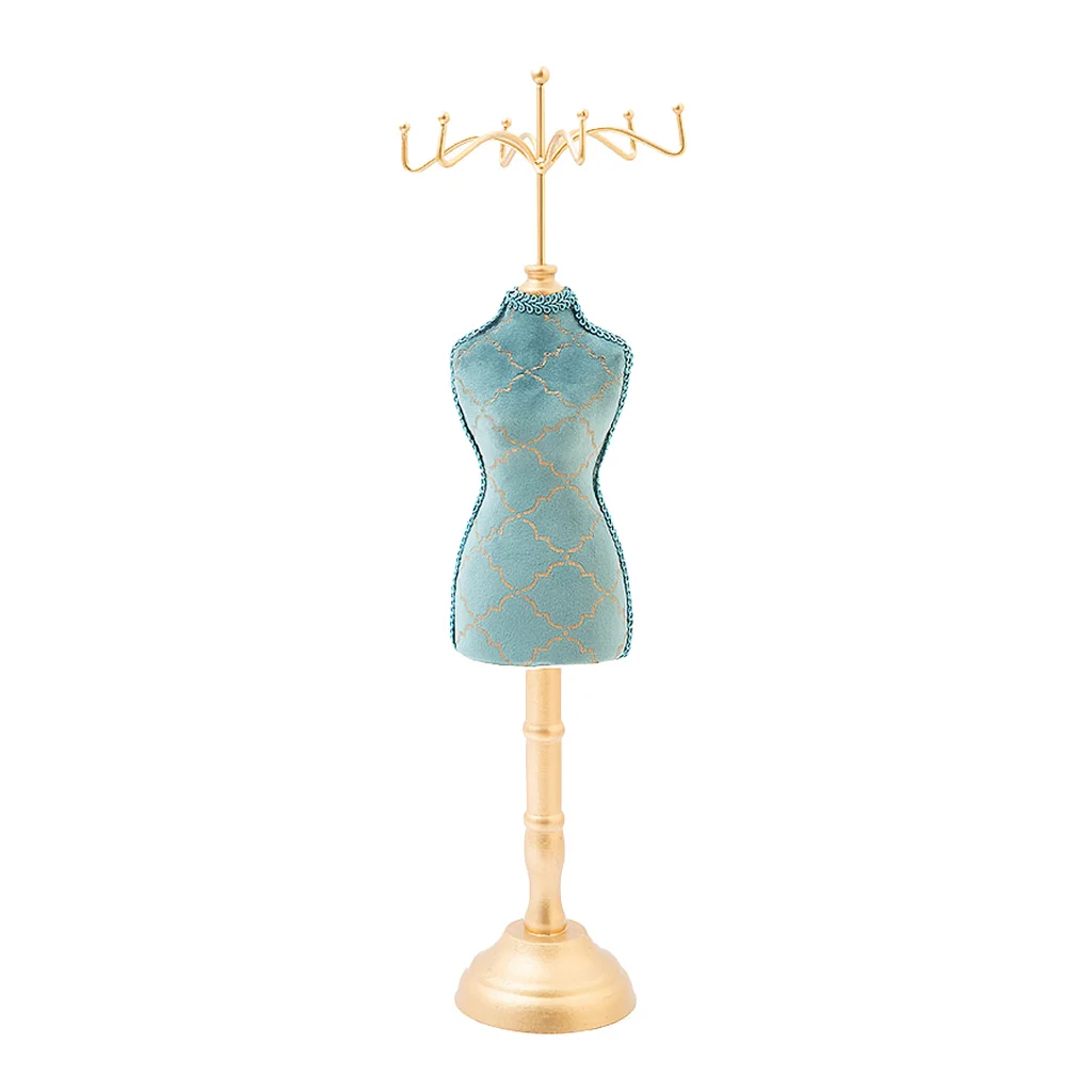 Resin Mannequin Jewelry Display Stand Holder for Bracelet Earrings