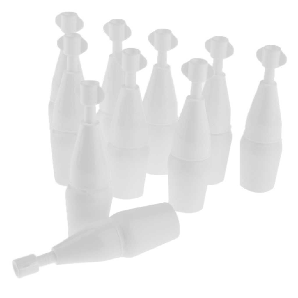 10Pcs 5/10ML Plastic Empty Dropper Liquids Bottles Squeezable Storage Vials