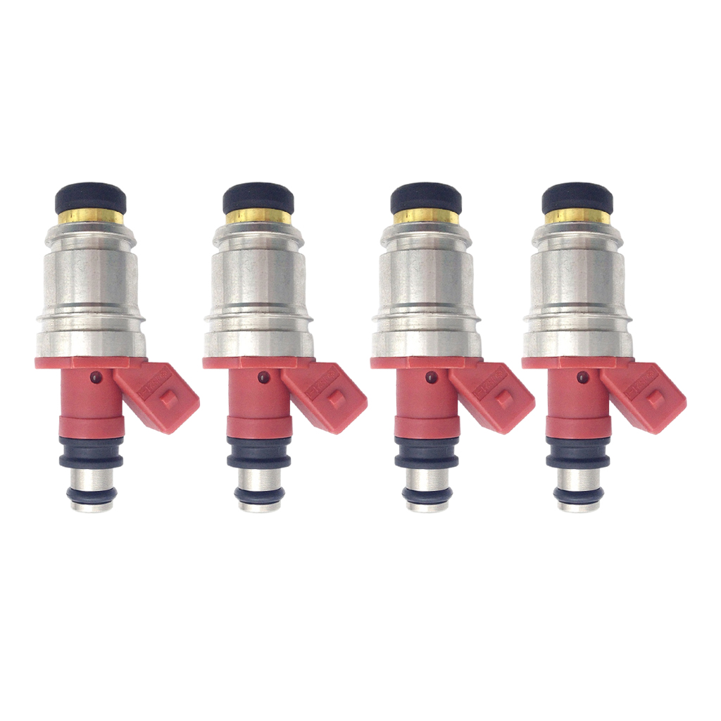 4x Fuel Injectors 1660086G00 1660086G10 16600-86G00 16600-86G10 JS21-1 Car Nozzle Fit for Nissan D21 1990-1994 Pickup 2.4L 1995