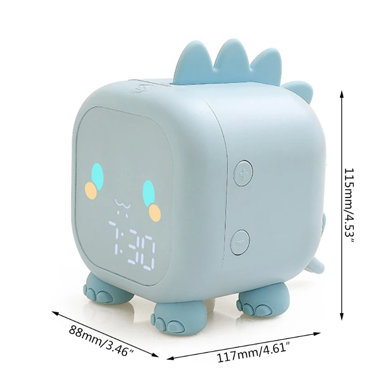 dragon alarm clock size