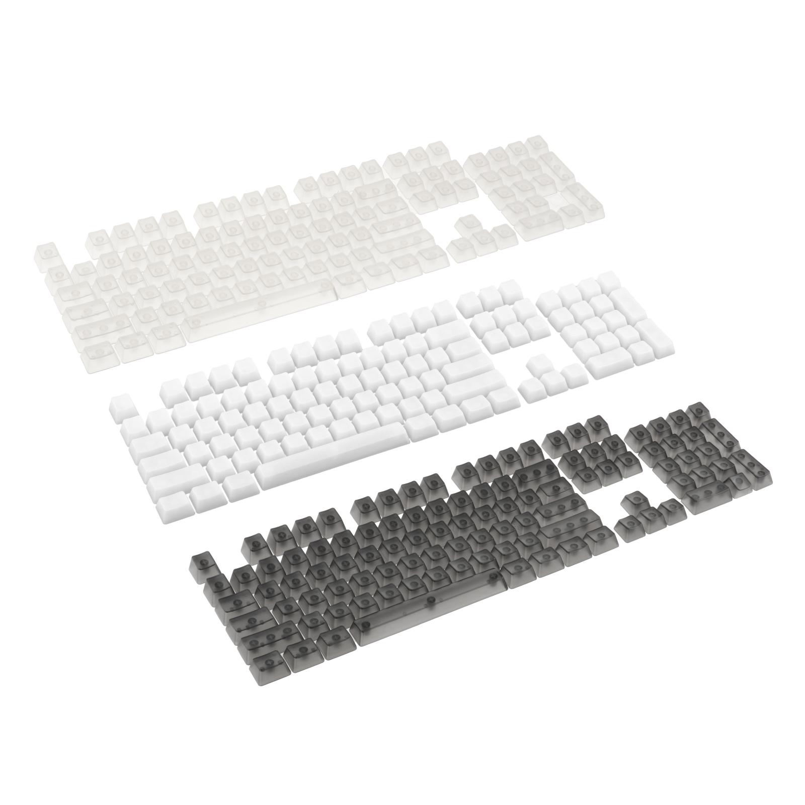 DIY Fully Transparent Keycaps Machinery High Toughness Cherry Profile Mechanical Keyboards Keyset for CHERRY MX/Clone Switches