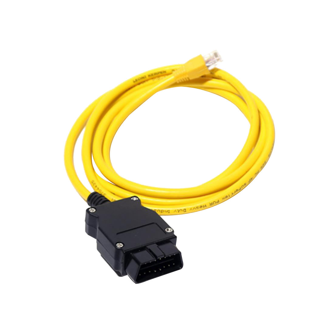OBD Interface Connector Network Extension Cable Cord for BMW ENET Series