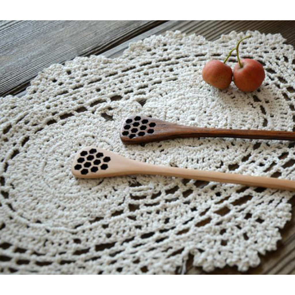 Lace Doily Crochet Doily Tablecloth Handmade Full Crochet Doily Coasters - 100% Cotton, Oval, White