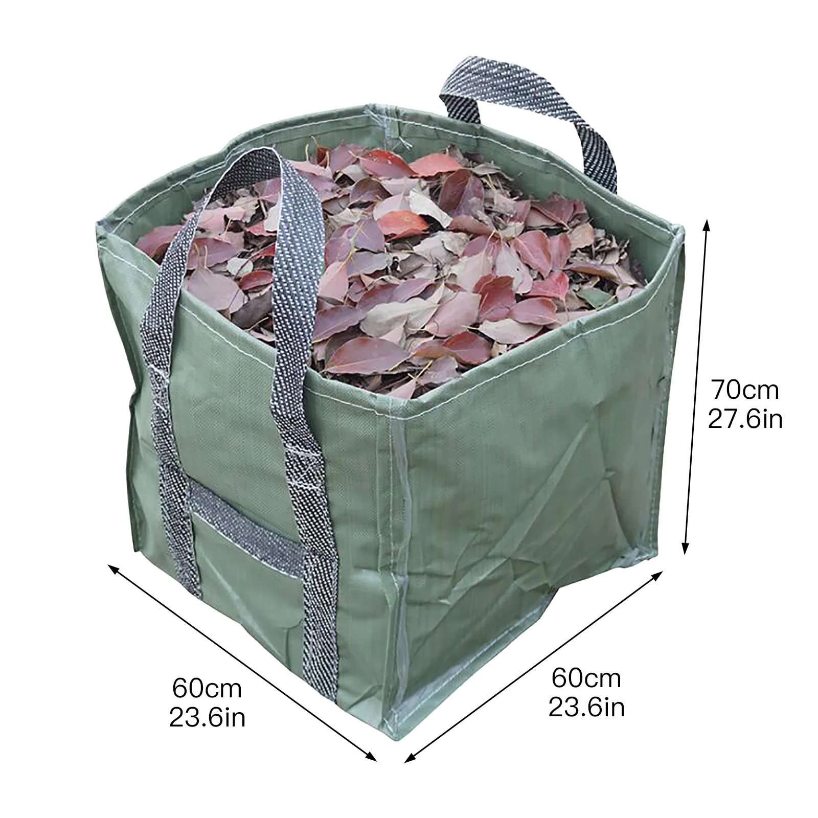 Collapsible Yard Garden Waste Bag up Leaf Bin Container for Home Outdoor 