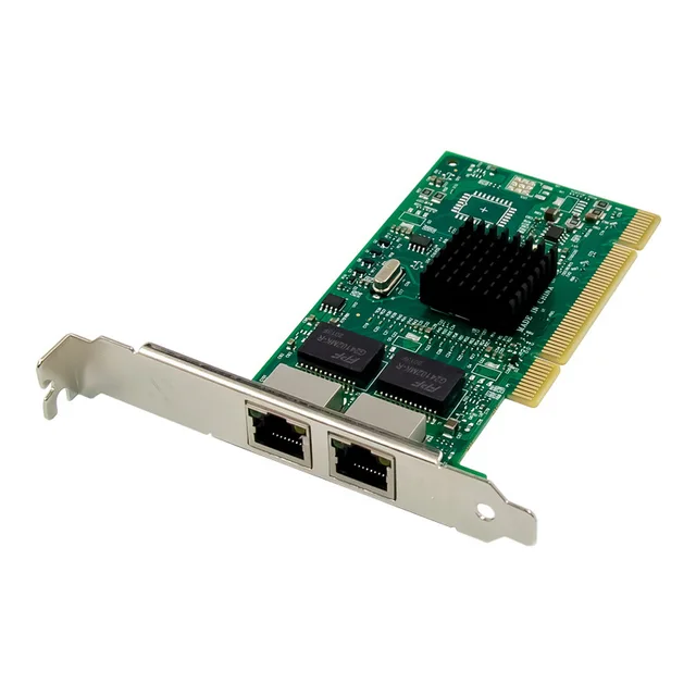 PCI DUAL Port Gigabit Server Network Card Chip Intel 82546EB PRO/1000MT  PCI-X 2 Port RJ45 Ethernet NIC 1000M Network Adapter - AliExpress