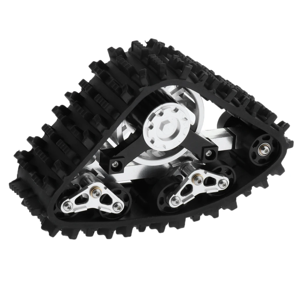 1:10 Scale RC Car Truck Buggy Track Tire Wheel for Axial SCX10 DIY Accessory