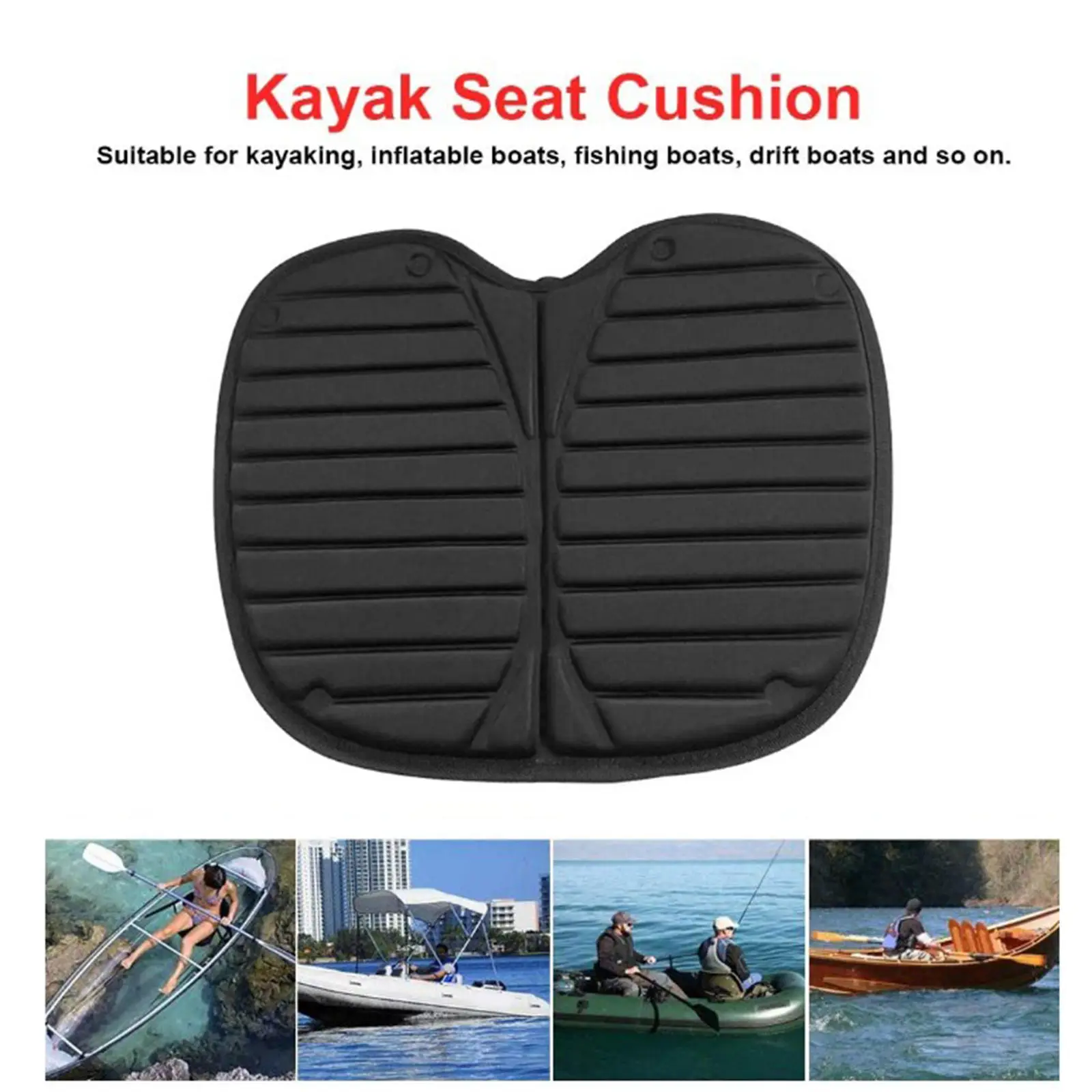 EVA Comfortable Soft Padded Seat Pad Cushion for Kayaks Canoes Fishing Boat ！ 