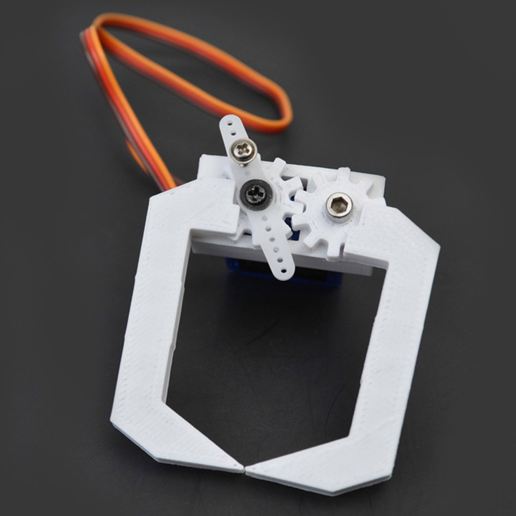 Robotic Claw Arm with Servo Motor 9G Kits for 3D Printer, DIY    Learning Robot Clamp Mechanical RC Gripper