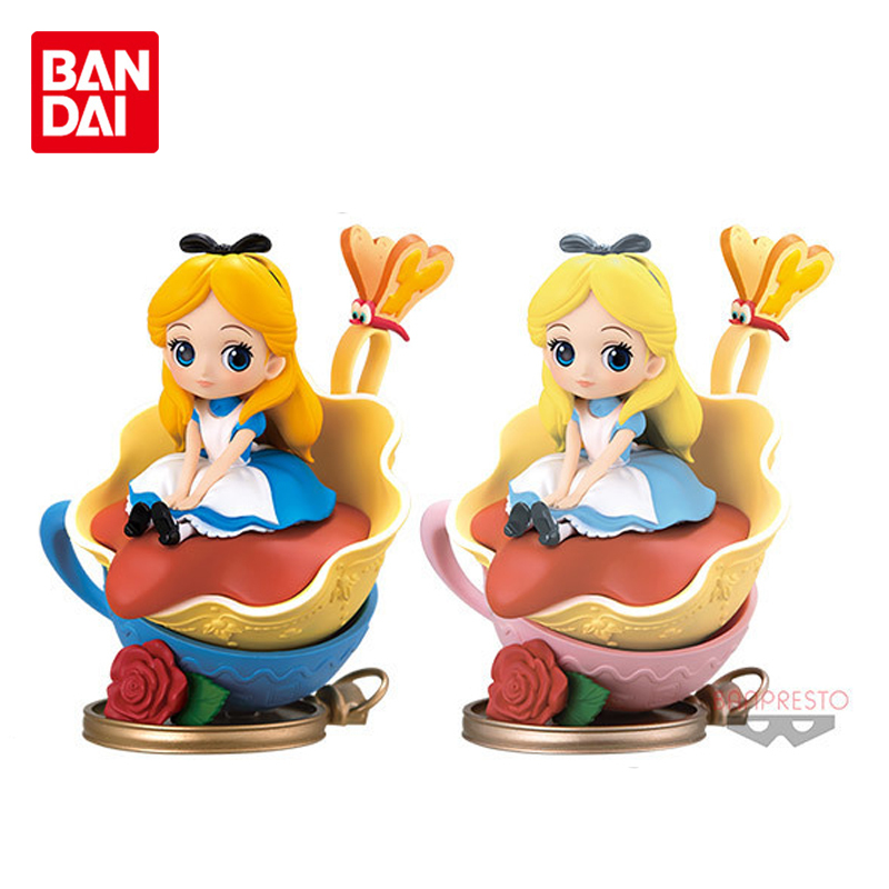 Bandai Genuine Qposket Stories Disney Princess Alice Character Modeling  Doll Kawaii Cute Anime Action Figure Toys for Girls Gift - AliExpress