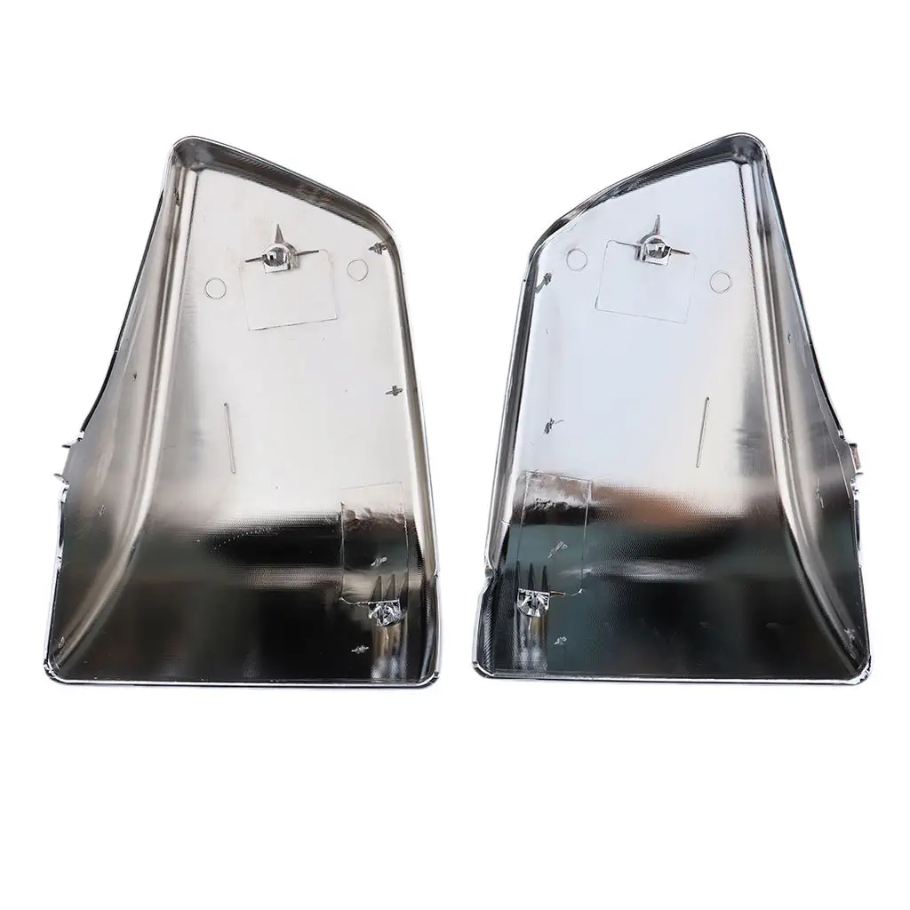 Battery Side Fairing Cover Chrome Metal For Honda Shadow ACE VT 400 1997-03