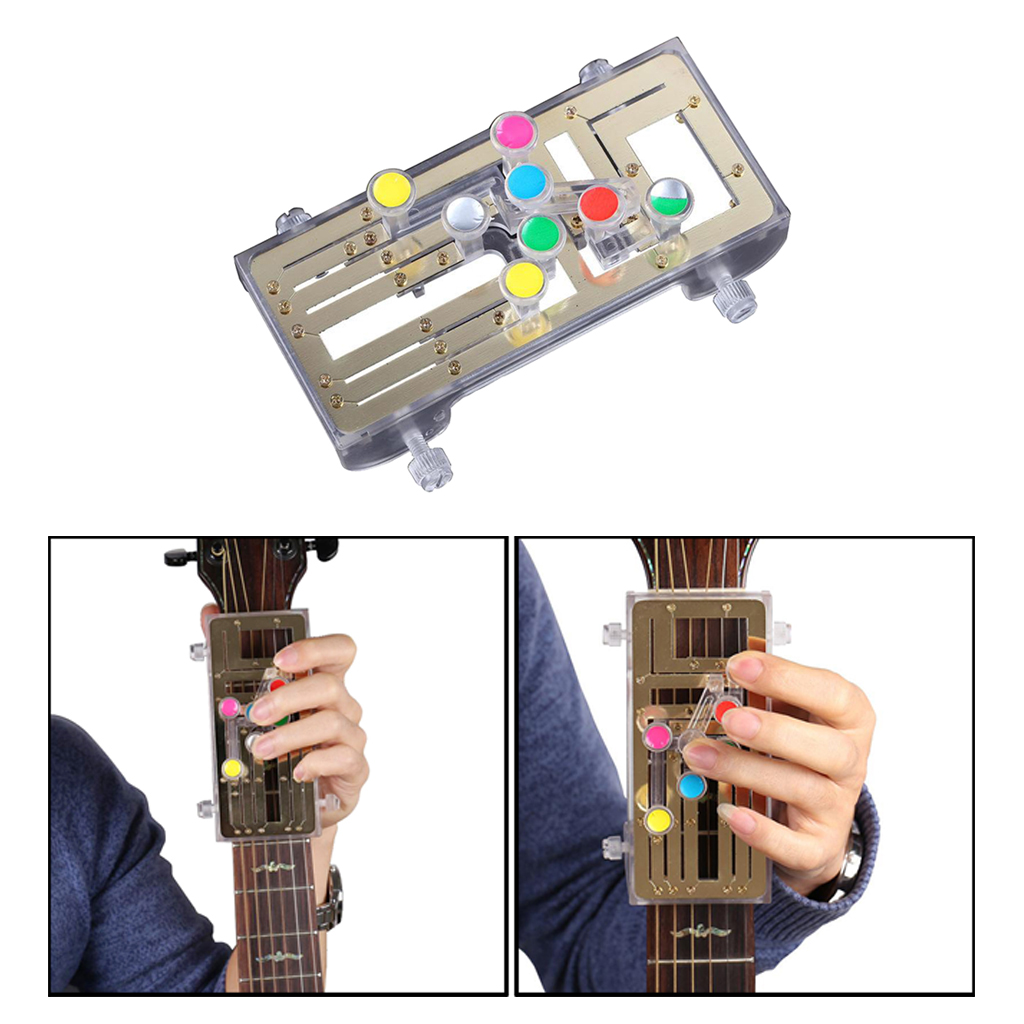 Classical Guitar Learning System Fast Teaching Aid Assistant Tool Guitar Practice Tool for 38 inch to 41 inch Folk Guitar