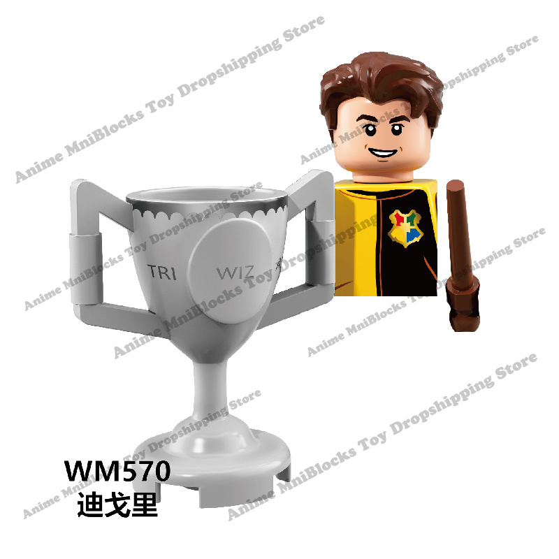 WM6040 WM6041 WM6059 Movies plastic Harried mini bricks action figure building blocks Assembly Toys for children birthday gifts