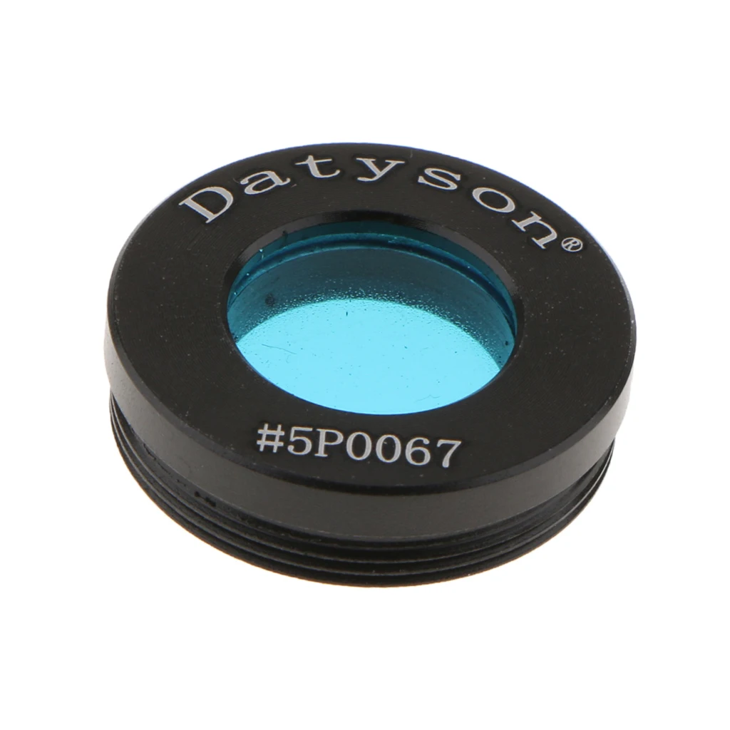 0.965 Inch Telescope Eyepiece Color Filter for Moon Lunar Planet Nebula # 80A