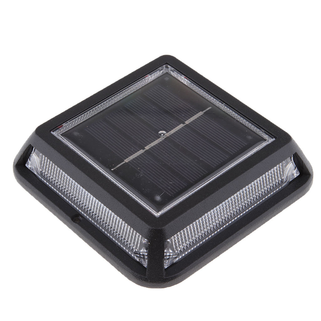 12 LED Outdoor Solar Lights , Waterproof Exterior Security Wall Light for Patio,Deck,Yard,Garden,Path,Driveway,Stairs