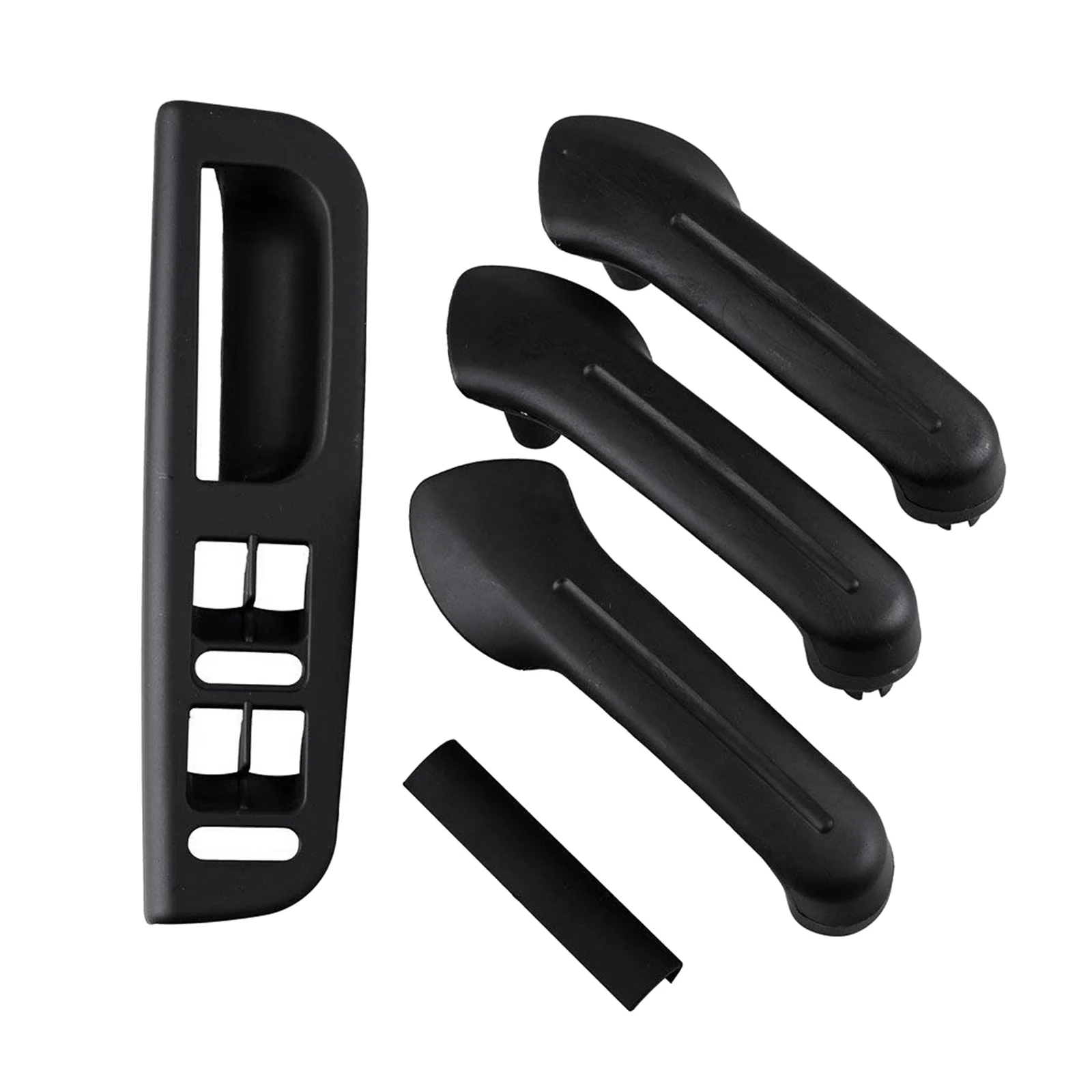 Car Door Grab Handles w/Window Switch Bezel Panel Trim for JE TTA GOLF MK4