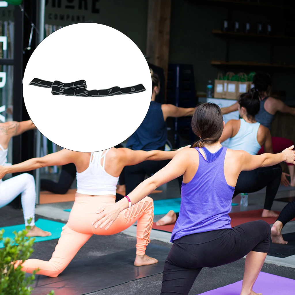 Premium Yoga Strap 90cm Elastic Dancing Ligament Stretch Band Dance Belt