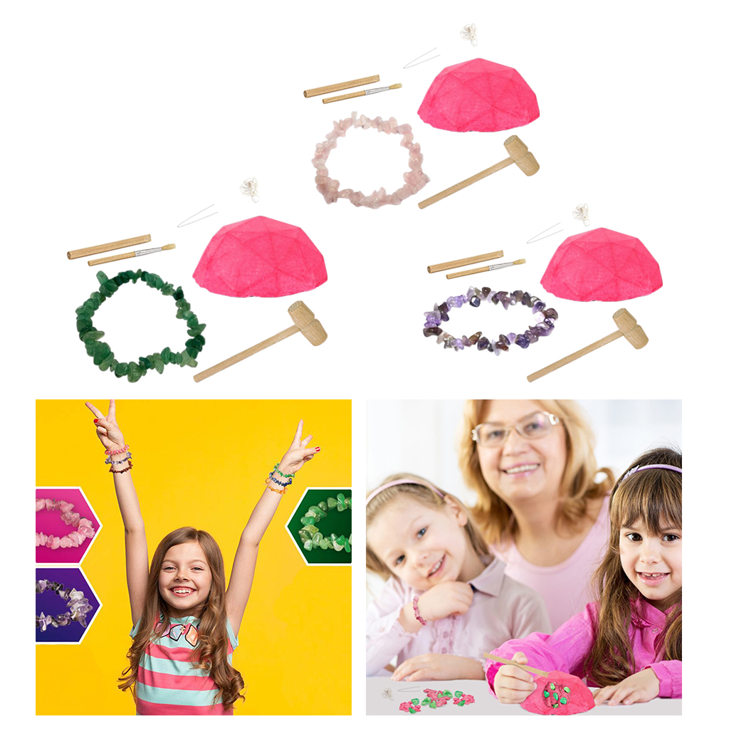 Fun Science Rock Digging Kits Excavation DIY Model Geology Children Educational Toys Activities Birthday Gift