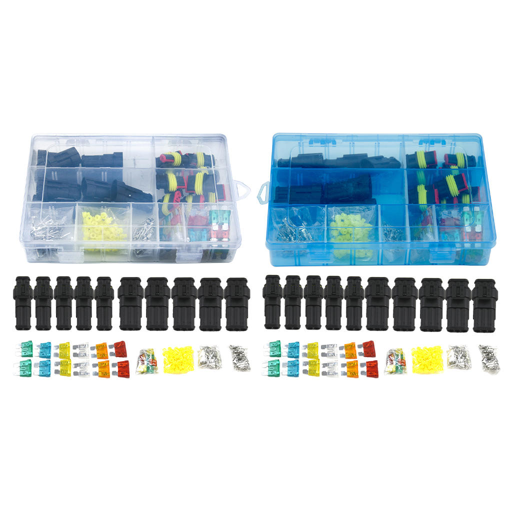 Waterproof Wiring Connector 1 Set Terminal Fit for Quad Bike Scooter Boats Caravan