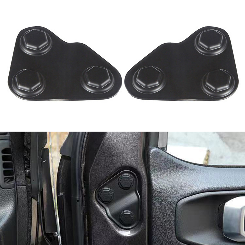 Car Door Lock Screw Protector Cover Cap for  Wrangler JL 2018-2020