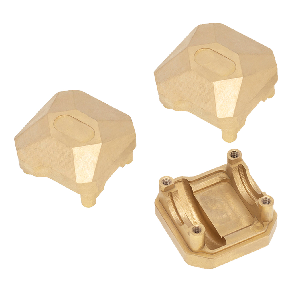 1:10 RC Brass Differential Cover for Axial SCX10 II 90046 90047 Model Trucks