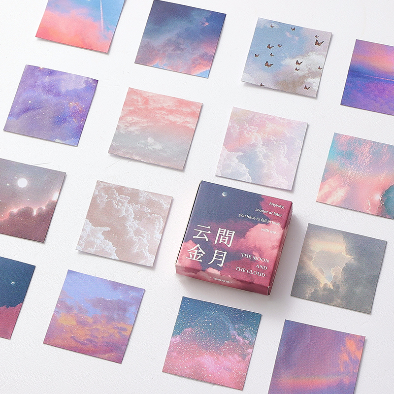 45Pcs/box Beautiful Scenery Stickers Cute Colorful Cloud Stickers Journal Diary Scrapbooking Stationery Decoration Stickers 45Pcs/box Beautiful Scenery Stickers Cute Colorful Cloud Stickers Journal Diary Scrapbooking Stationery Decoration Stickers