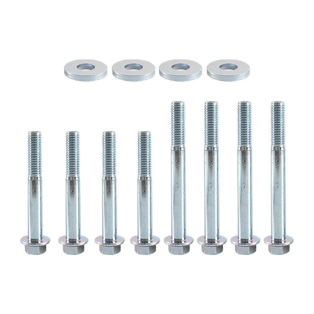 12 Pieces Engine Stand Bolt Kit Direct Replaces 551412 Accessories Durable Fit for GM LSX LS LS1 4.8L LS6 Lq9 L33 L76 LY2 LY5