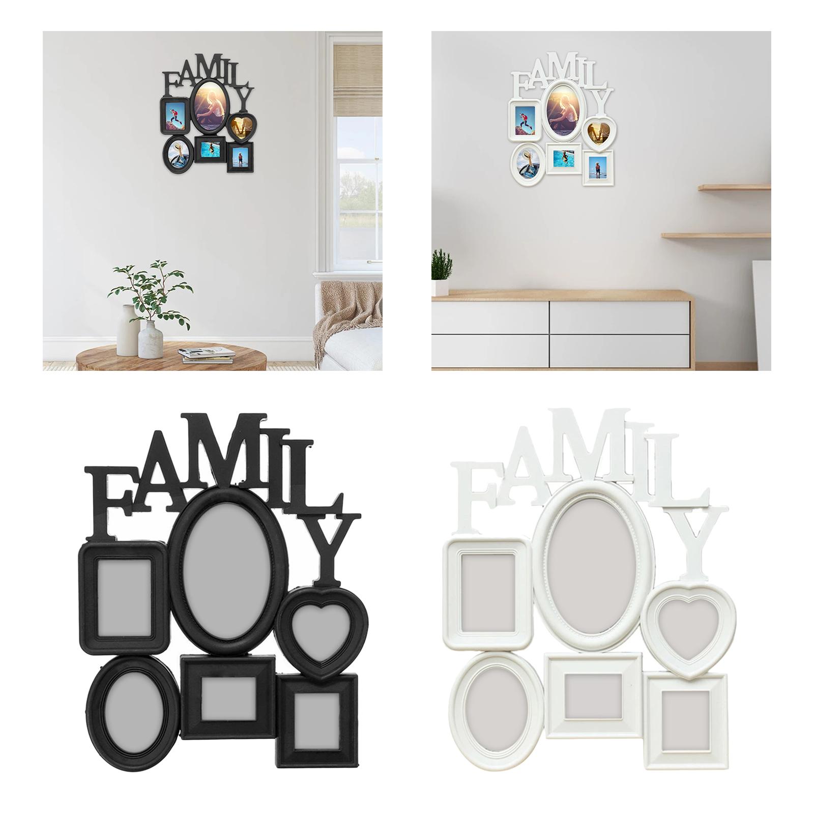 Baroque Family Photo Frame Picture Frames Decorative for Office Living Room Background