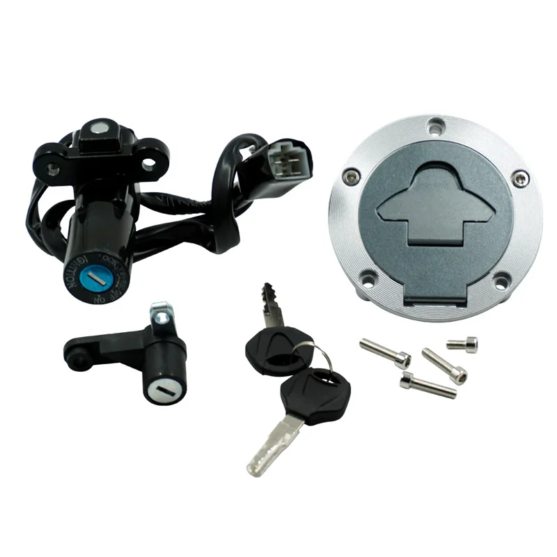 2015-2018 kit interruptor de ignição da motocicleta com 2 chaves
