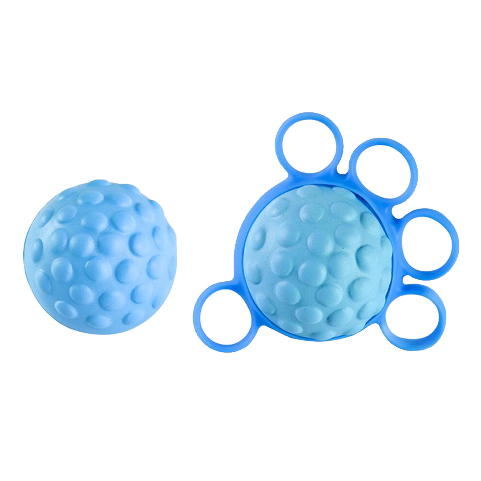 Finger Grip Ball Squeeze Strength Train Exerciser Hand Stroke Hemiplegia Recovery