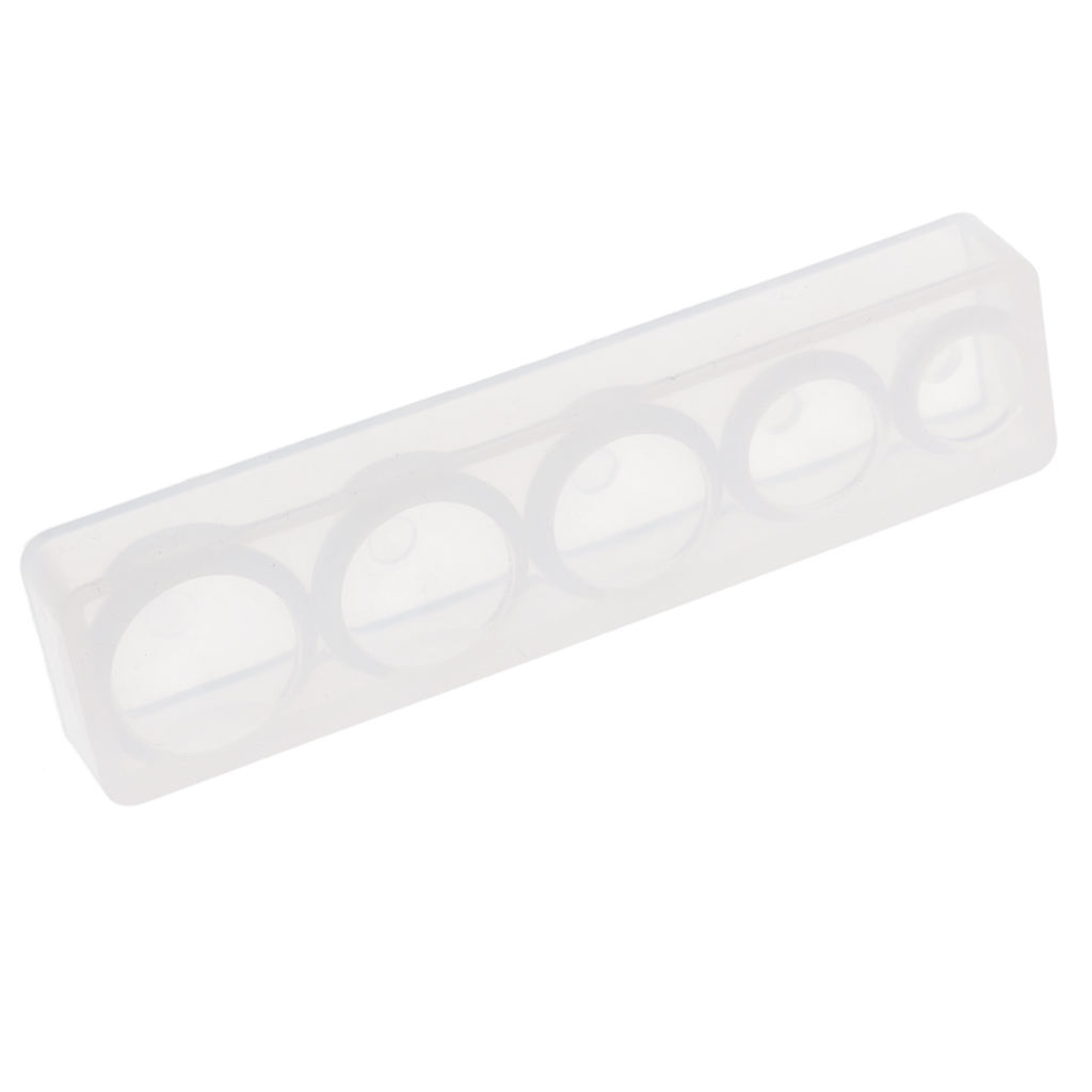 1 Set /5 Size Semisphere Novelty 3D Cabochon Silicone Mold Mould for Epoxy Resin DIY Pendent’s Craft Molds Xmas Décor Making