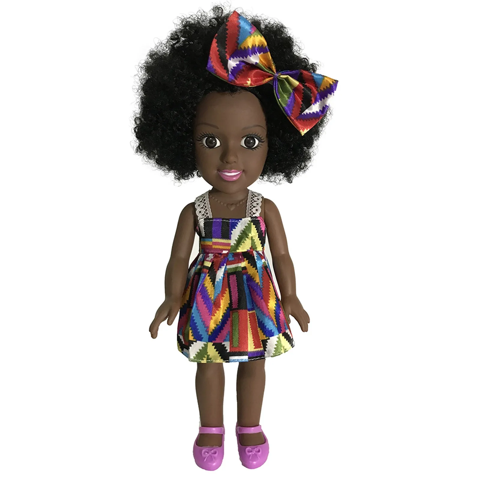 2022 New Baby Dolls For Girls Baby African Doll Toy Black Doll Best Gift Toy Hot Sale Baby Dolls For Kids Toys
