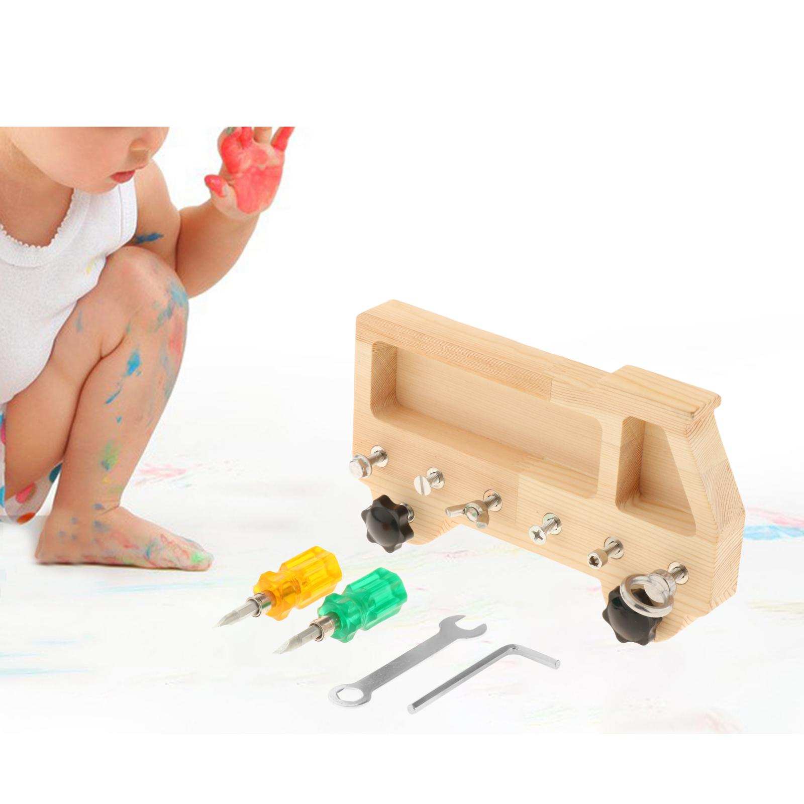 Screw Driver Board Screws Toys Screwdriver Educational Toy for Kids Children