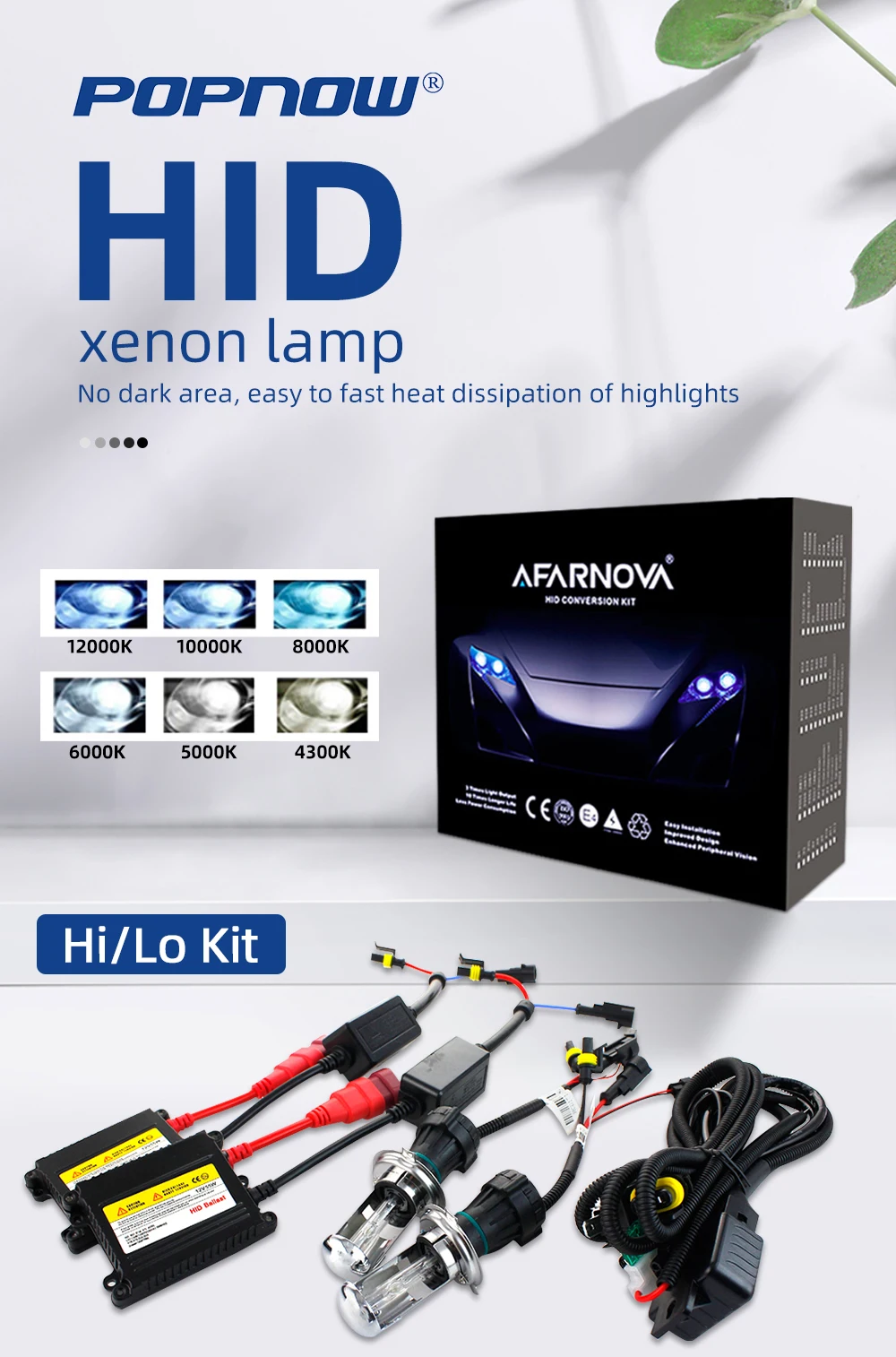 Xenon H7 35W 55W Slim Ballast kit HID Xenon Headlight bulb 12V H1 H3 H11 h7 xenon hid kit 4300k 6000k Replace Halogen Lamp cloudy headlights