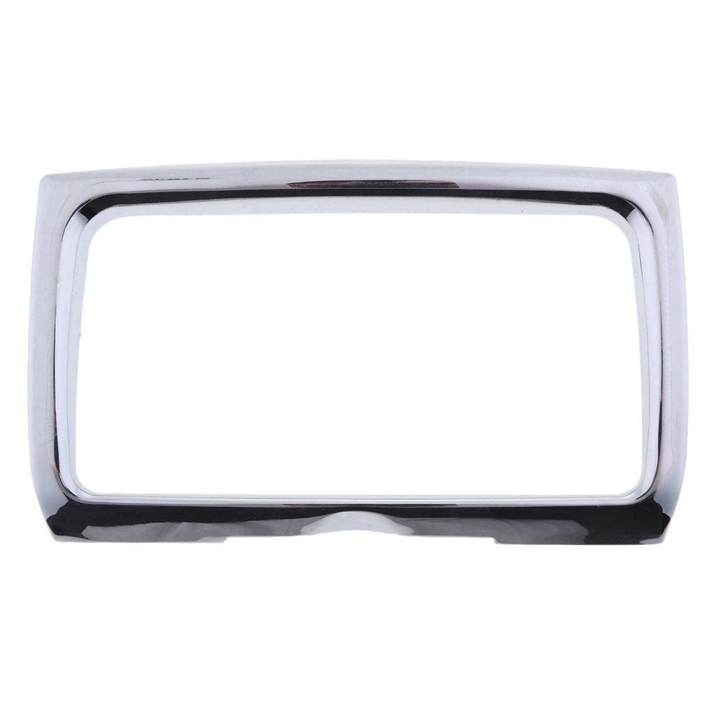 Motorcycle Motorbike Tri-Line Stereo Trim Kit Front Gauge Cover for Harley