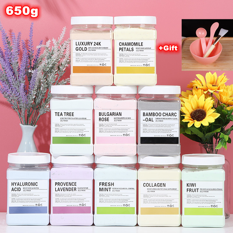 Best of 100 / 300 / 650g DIY SPA Skincare Powder Mask Beauty Jelly Facial Mask Crystal Hydrating Rose Mask Hydrogel Peel Off Salon Home Use Reviews & Tips