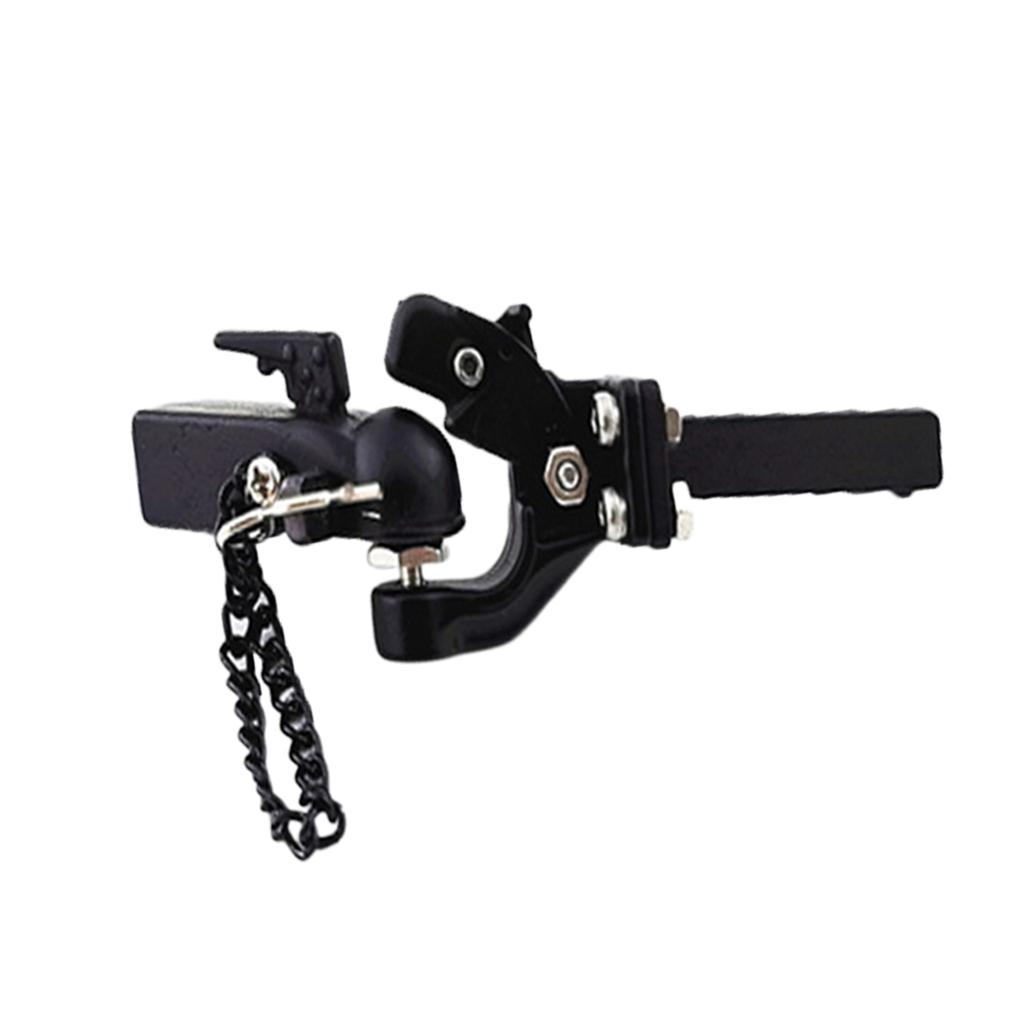RC Tow Hook Trailer Set for 90046 90047 TRX4 1/10 RC Crawler Car Accessory