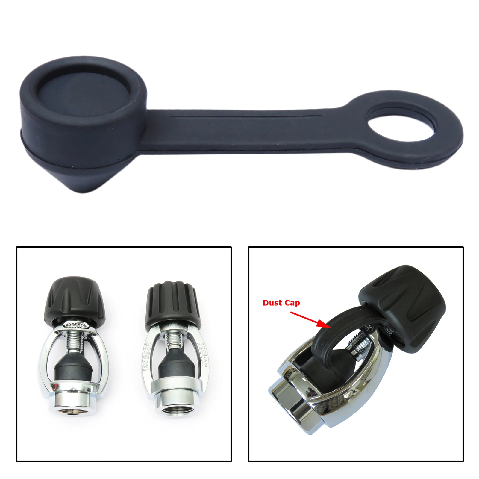 Durable Dive Regulator  First Stage Adapter Protector Spare Part