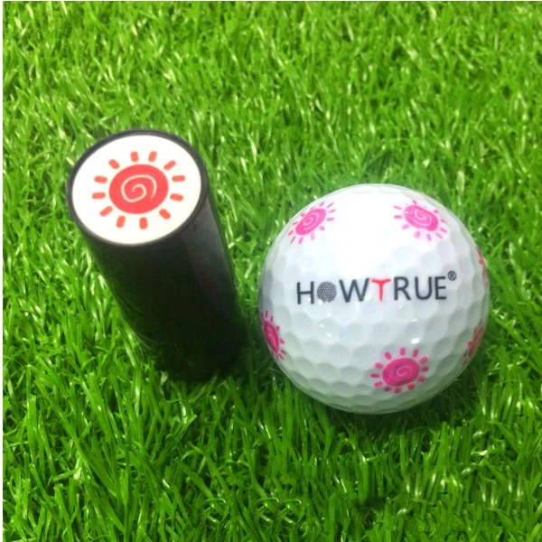 Cute Golf Ball Stamper Golfball Stamp Seal Impression Marker Training Aids