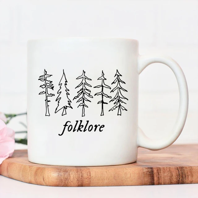 Taylor Swift Folklore Album Mug The Queen Of Country Pop Music Mug